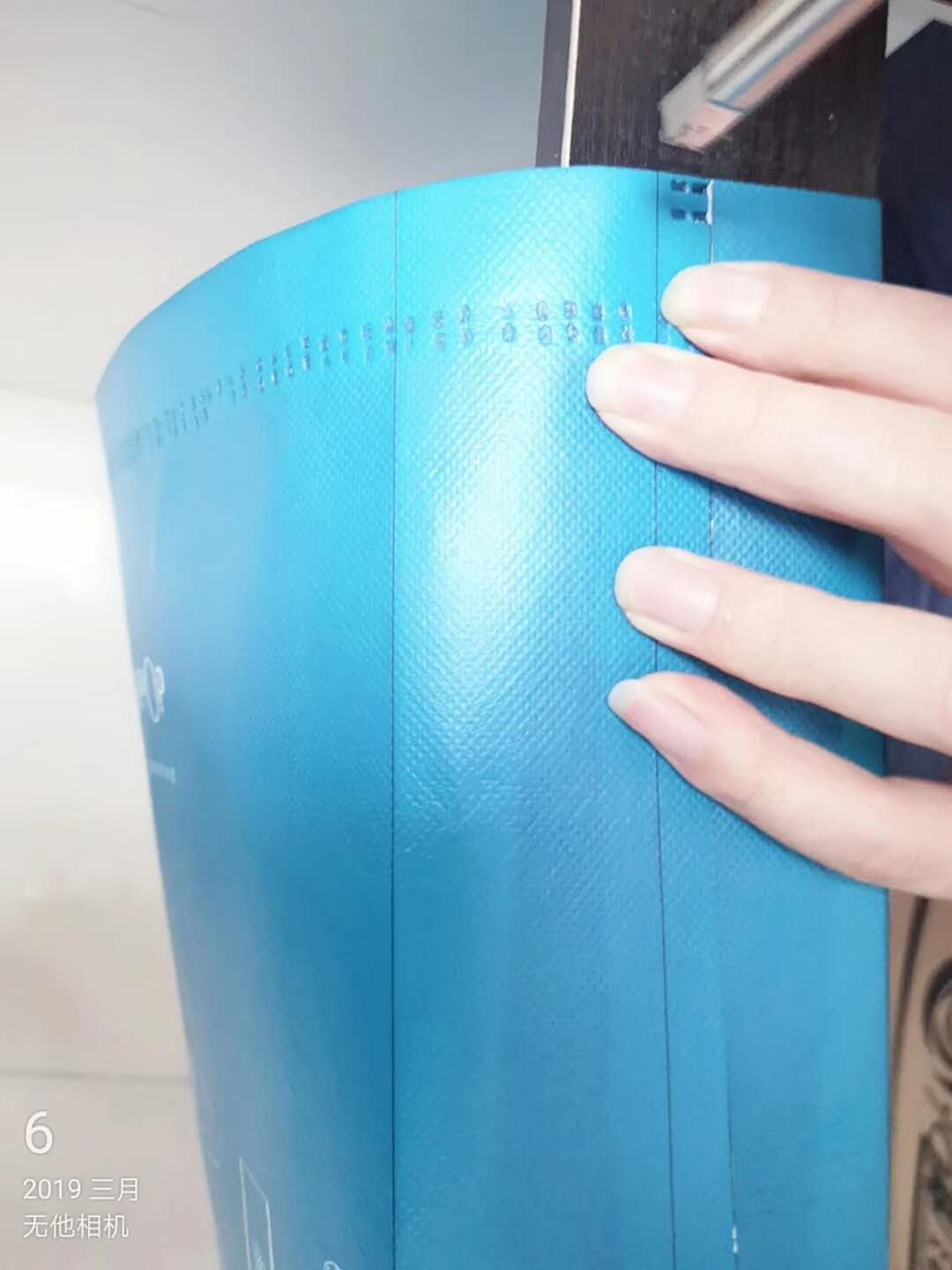 覆膜熱壓無(wú)紡布袋手工樣